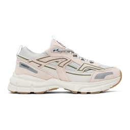 Pink & Gray Marathon R-Trail Sneakers 241307M237093