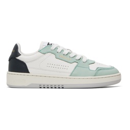 Off-White & Green Dice Lo Sneakers 241307F128051