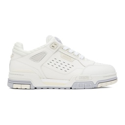 White & Beige Onyx Sneakers 241307M237078