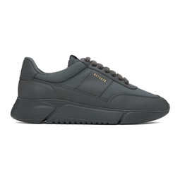 Gray Genesis Vintage Sneakers 241307M237094
