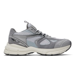 Gray Marathon Runner Sneakers 241307M237091