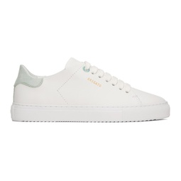White & Green Clean 90 Sneakers 241307F128022