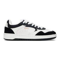 White & Black Arlo Sneakers 241307M237066
