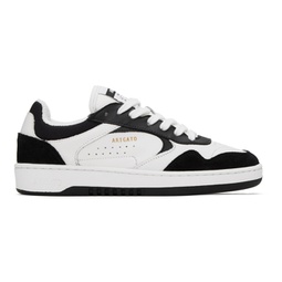 White & Black Arlo Sneakers 232307F128061