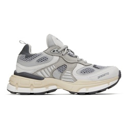 Gray Ghost Runner Sneakers 232307F128081