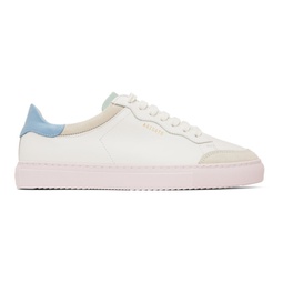 White & Pink Clean 180 Sneakers 232307F128025