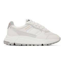 White & Gray Rush Sneakers 232307F128043
