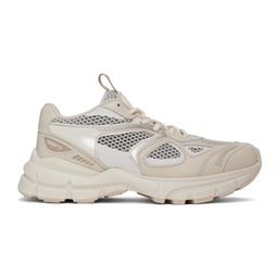 Gray & Off-White Marathon Sneakers 231307F128050