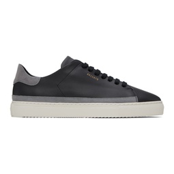 Black & Gray Clean 90 SR Sneakers 232307M237072