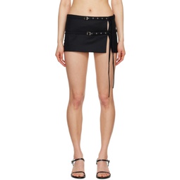 Black Lucerne Miniskirt 241188F090009