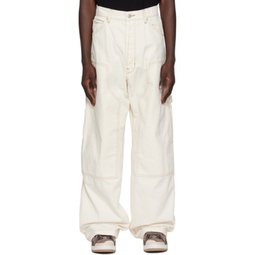 Off-White Paneled Trousers 241198M191003