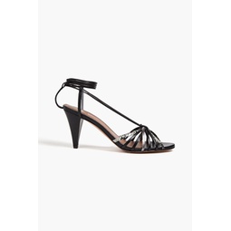 Chiara knotted leather sandals
