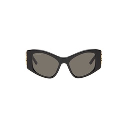 Black Dynasty XL D Frame Sunglasses 241342F005024