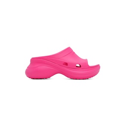 Pink Crocs Edition Pool Slides 222342F124014