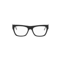 Black Square Glasses 241342M133016