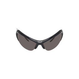 Black Wire Cat Sunglasses 241342F005037