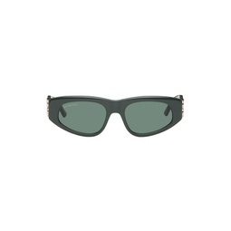 Green Dynasty D Frame Sunglasses 241342M134102