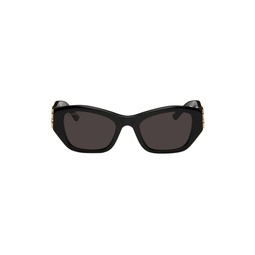 Black Rectangular Sunglasses 241342F005013