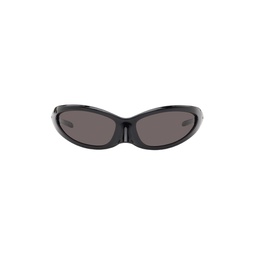 Black Skin Cat Sunglasses 241342M134008