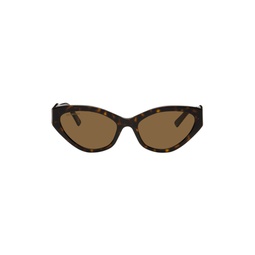 Tortoiseshell Cat Eye Sunglasses 241342M134081