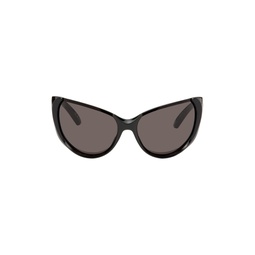 Black Cat Eye Sunglasses 241342M134039