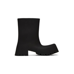 Black Trooper Ankle Boots 222342F113011