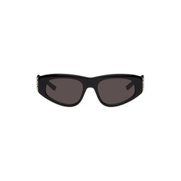 Black Dynasty D Frame Sunglasses 241342F005080