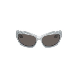 Silver Spike Sunglasses 241342M134004