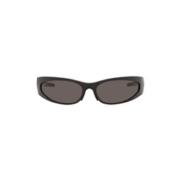 Black Oval Sunglasses 241342M134074