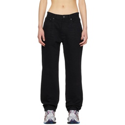 Black Normal Fit Jeans 221342F069002