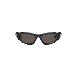 Black Twisted Sunglasses 231342F005089