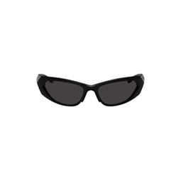 Black Oval Sunglasses 221342F005006