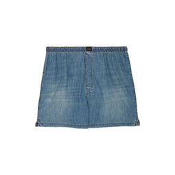 Blue Faded Boxers 222342M216003