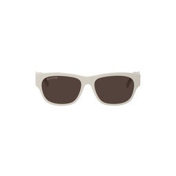 White Acetate Sunglasses 221342M134037