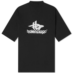 Balenciaga Logo T-Shirt Black & White