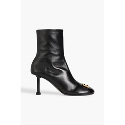 Groupie leather ankle boots
