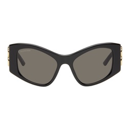 Black Dynasty XL D-Frame Sunglasses 241342F005024