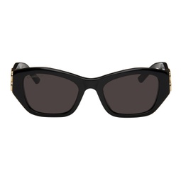 Black Rectangular Sunglasses 241342F005013