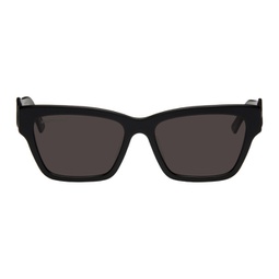 Black Rectangular Sunglasses 241342F005016