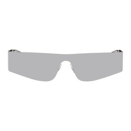 Silver Mono Sunglasses 241342M134037
