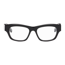 Black Square Glasses 241342M133013