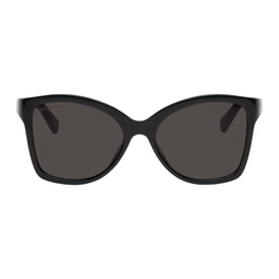 Black Cat-Eye Sunglasses 231342M134052