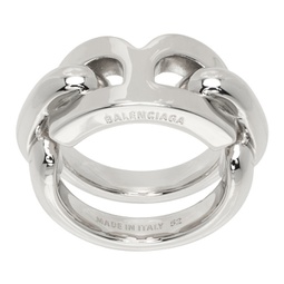 Silver B Chain 2.0 Ring 232342F024005