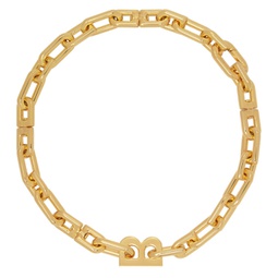 Gold B Chain Necklace 222342F023000