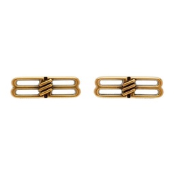 Gold BB Icon Earrings 222342F022000