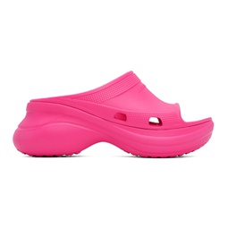 Pink Crocs Edition Pool Slides 222342F124014