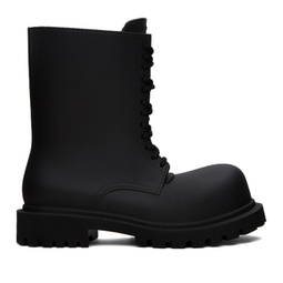Black Steroid Boots 232342M255007
