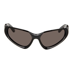 Black Cat-Eye Sunglasses 232342M134059