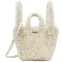 Off-White Everyday 2.0 XS North-South Faux-Fur Tote 232342F049009