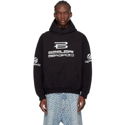 Black AI Generated Hoodie 241342M202030